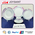 Ensemble de dîner en porcelaine en forme ronde 20PCS